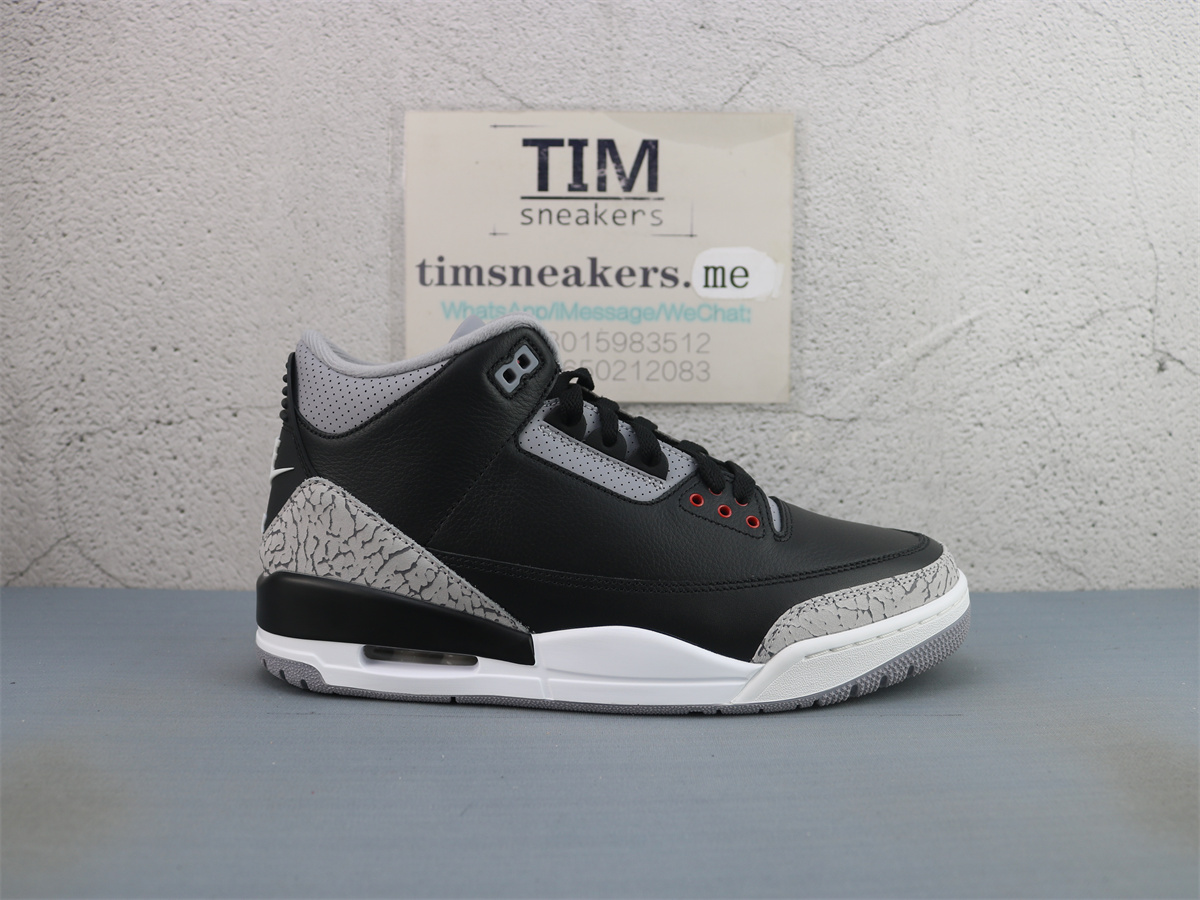 Air Jordan 3 Retro Black Cement 854262-001